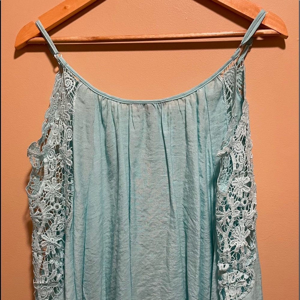 Boho lace sleeve. Cold shoulder worn once